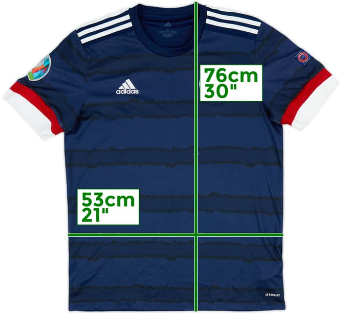 2020-22 Scotland Home Shirt - 6/10 - (L)