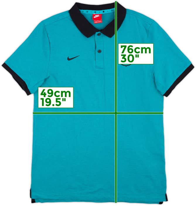 2015-16 Barcelona Nike Polo Shirt - 6/10 - (L)