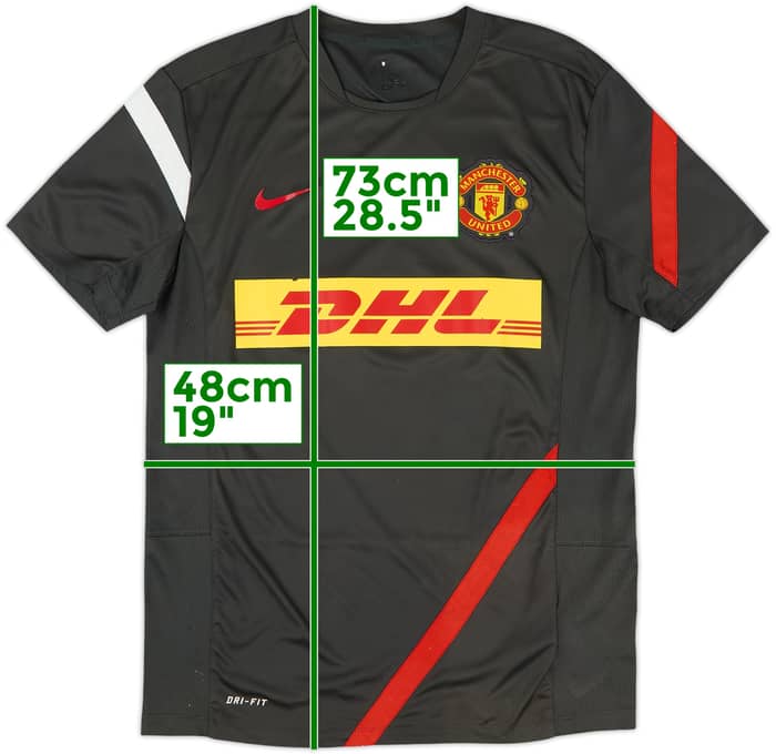 2012-13 Manchester United Nike Training Shirt - 6/10 - (M)