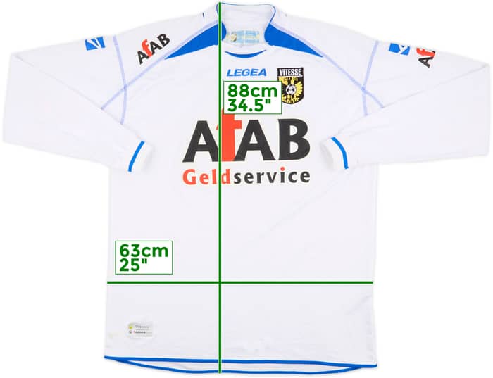 2008-09 Vitesse Away L/S Shirt - 7/10 - (XXL)