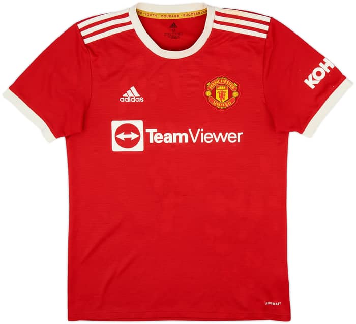 2021-22 Manchester United Home Shirt Ronaldo #7 - 6/10 - (M)