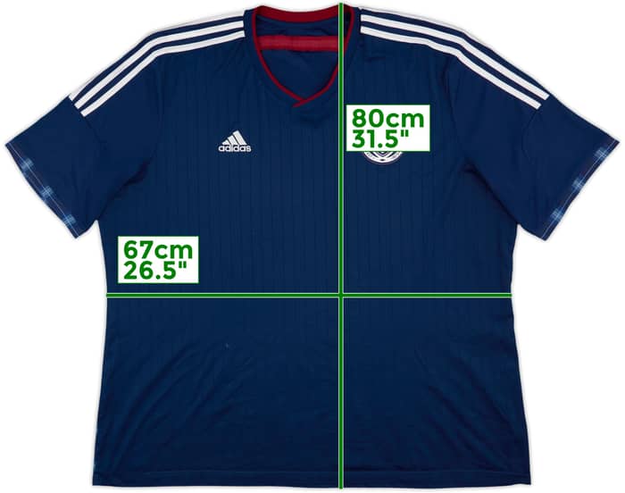 2014-15 Scotland Home Shirt - 7/10 - (4XL)