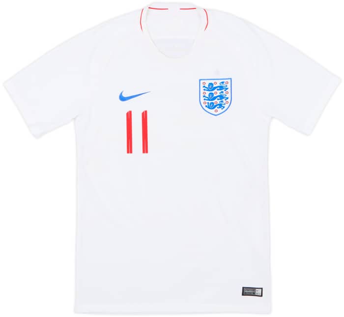2018-19 England Home Shirt Vardy #11 - 6/10 - (S)