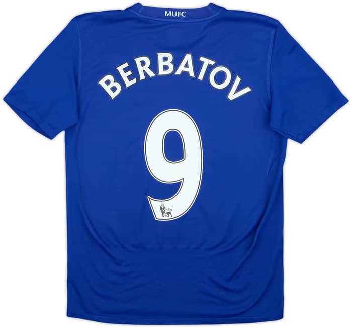 2008-09 Manchester United Third Shirt Berbatov #9 - 6/10 - (14-15 Years)