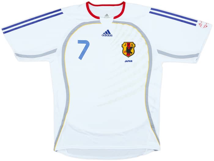 2006-08 Japan Away Shirt Nakata #7 - 7/10 - (L)