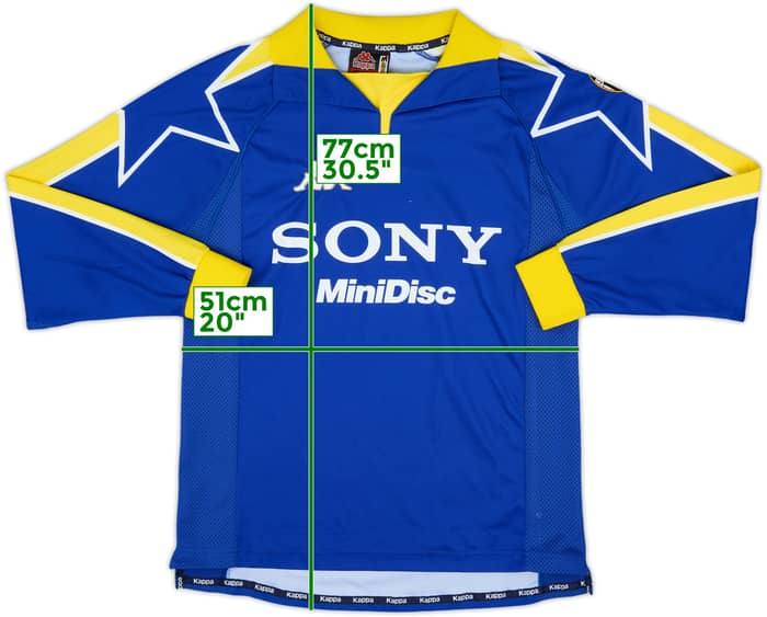 1997-98 Juventus Third L/S Shirt - 8/10 - (M)