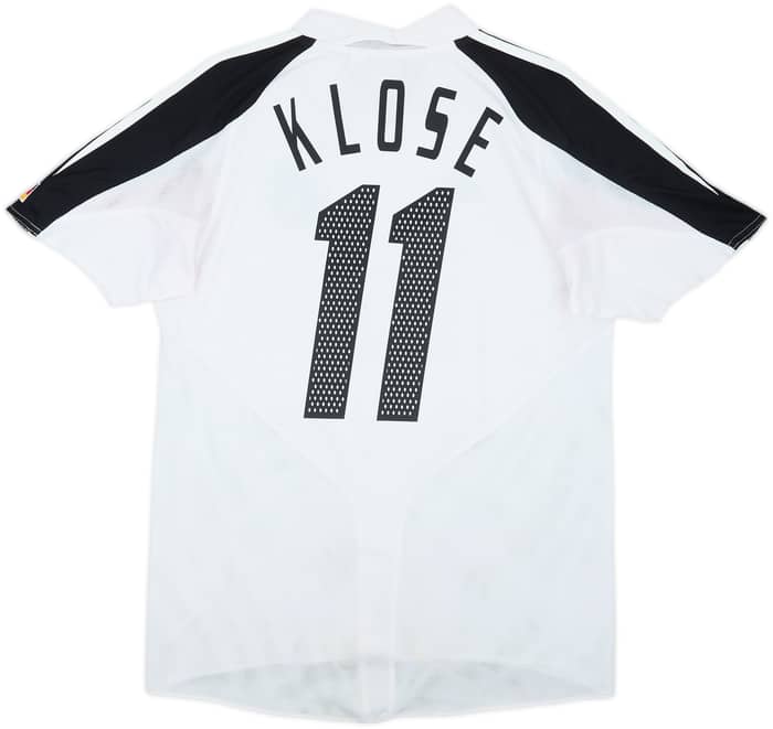 Camiseta de local de Alemania 2004-05 Klose #11 - 6/10 - (15-16 Años)