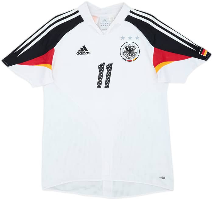 Camiseta de local de Alemania 2004-05 Klose #11 - 6/10 - (15-16 Años)