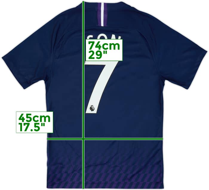 2019-20 Tottenham Away Shirt Son #7 - 10/10 - (S)