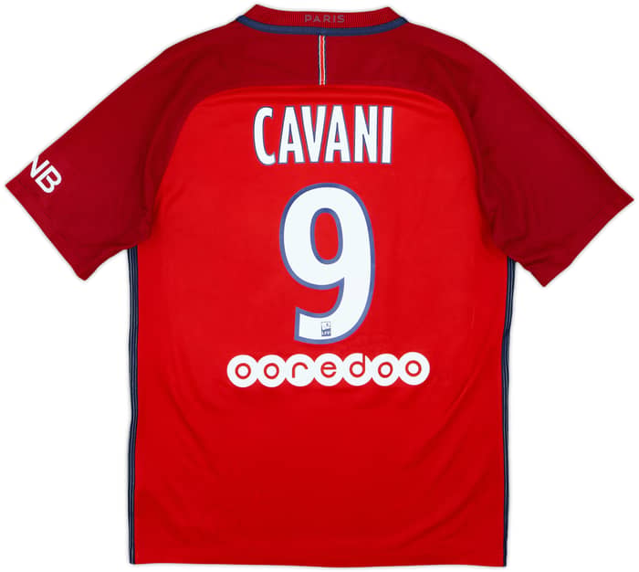 2016-17 Paris Saint-Germain Away Shirt Cavani #9 - 5/10 - (M)