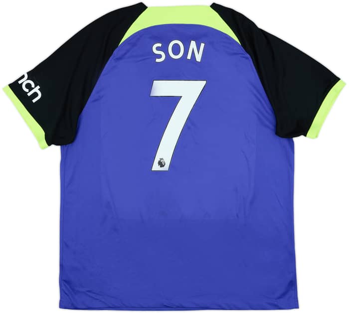 2022-23 Tottenham Away Shirt Son #7 - 6/10 - (XL)