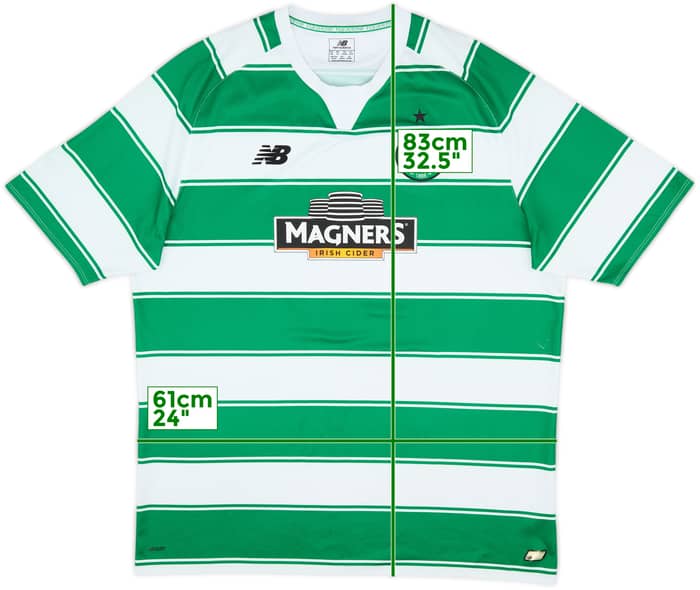 2013-15 Celtic Home Shirt - 8/10 - (3XL)