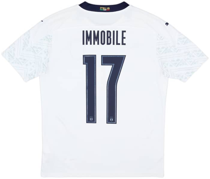 2020-21 Italy Away Shirt Immobile #17 - 8/10 - (M)