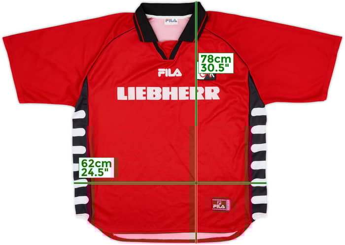 2000-01 Grazer AK Home Shirt - 9/10 - (L)