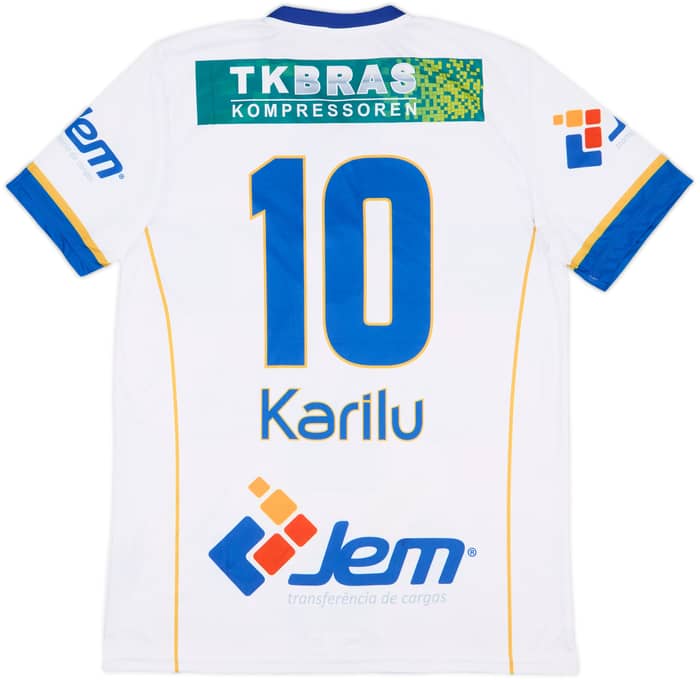 2017-19 EC Agua Santa Home Shirt #10 - 9/10 - (M)