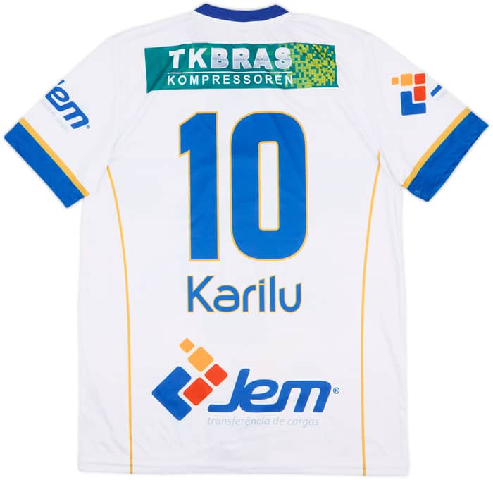 2017-19 EC Agua Santa Home Shirt #10 - 9/10 - (M)