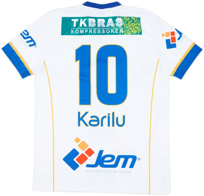 2017-19 EC Agua Santa Home Shirt #10 - 9/10 - (S)