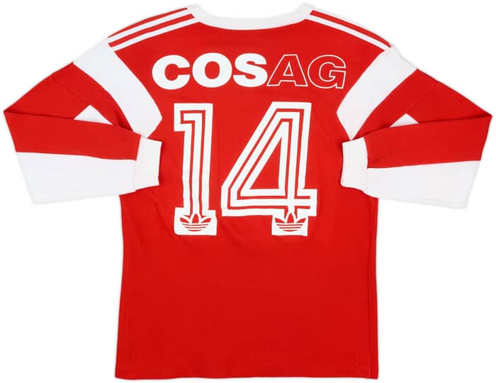 1988-90 FC Baden Match Issue Home L/S Shirt #14