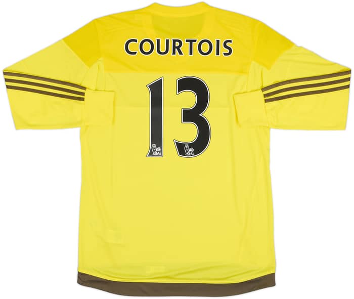 2015-16 Chelsea Player Issue GK Shirt Courtois #13 - 8/10 - (L)