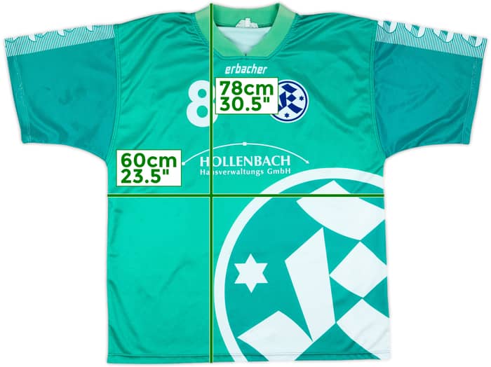 1994-95 Stuttgarter Kickers Match Issue Away Shirt #8