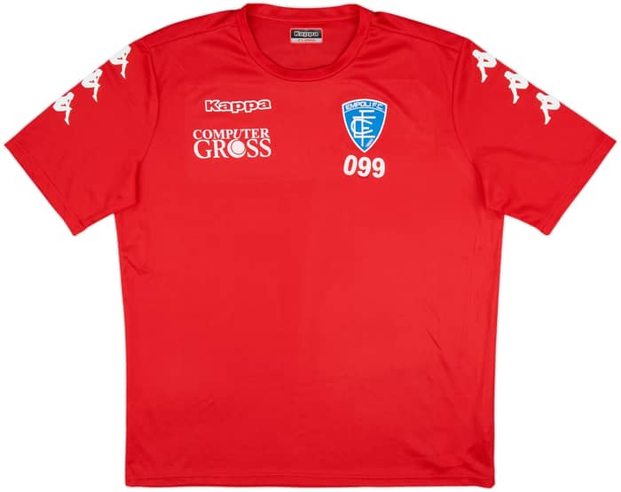 2018-19 Empoli Kappa Player Issue Training Shirt #099 - 7/10 - (XL)