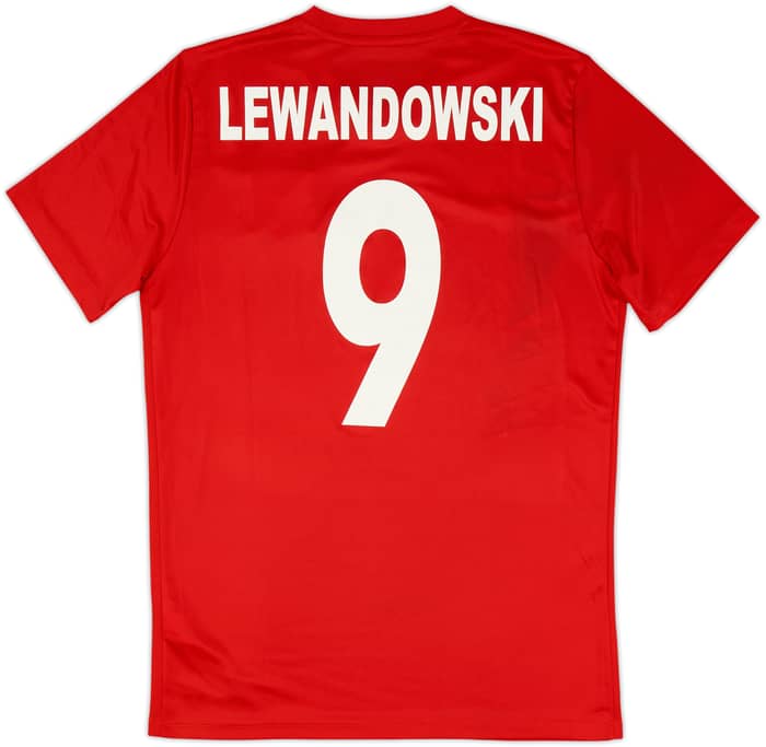 2015 Nike Template Shirt (Poland) Lewnadowski #9 - 8/10 - (M)
