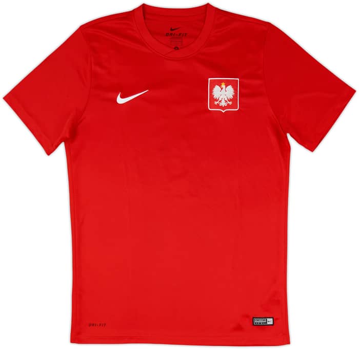 2015 Nike Template Shirt (Poland) Lewnadowski #9 - 8/10 - (M)