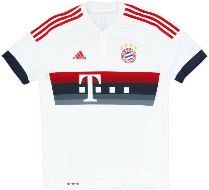 Camiseta de visitante del Bayern Munich 2015-16 Lewandowski #9 - 6/10 - (L)