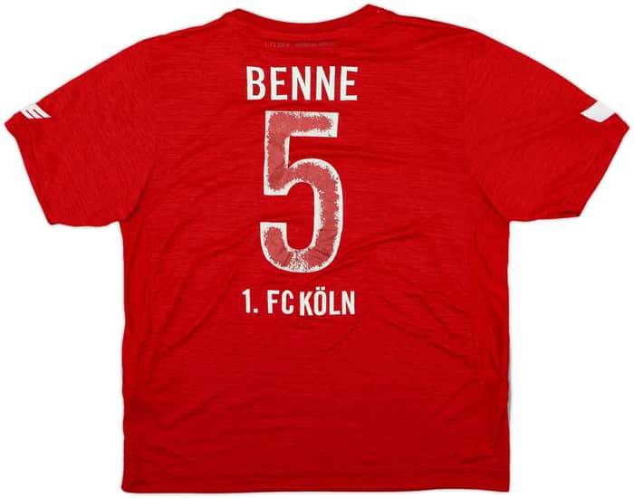 2016-17 FC Koln Away Shirt Benne #5 - 5/10 - (XL)
