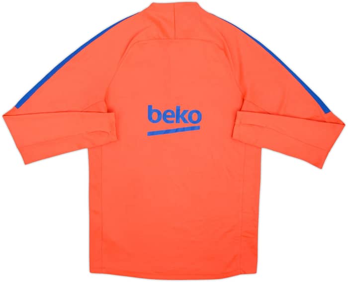 2016-17 Barcelona Nike 1/4 Zip Training Top - 8/10 - (S)