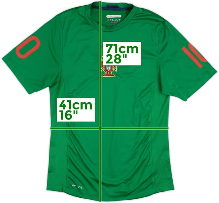2010-11 Portugal Nike Training Shirt - 4/10 - (S)