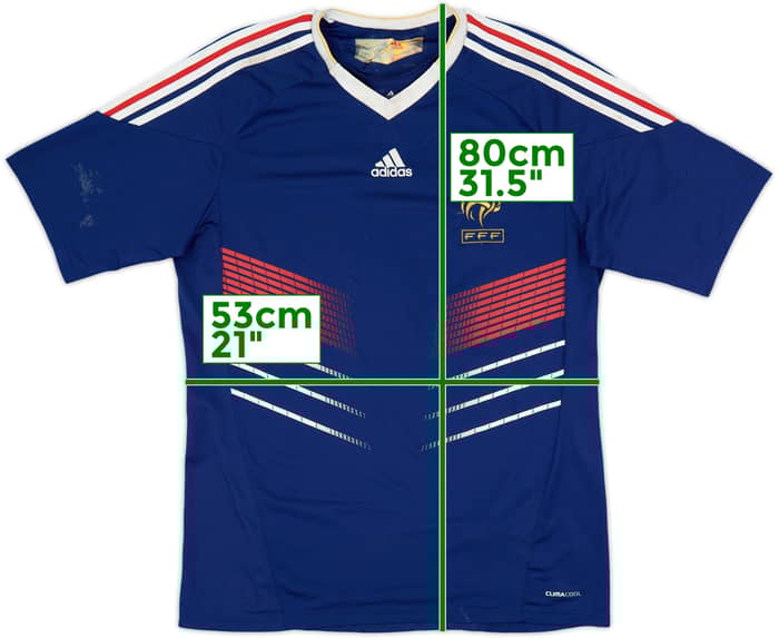 2009-10 France Home Shirt - 5/10 - (L)