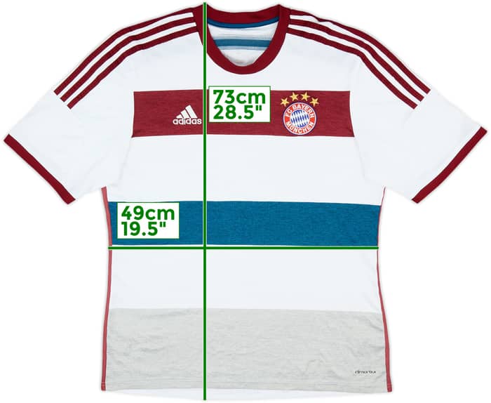 2014-15 Bayern Munich Away Shirt - 4/10 - (L)