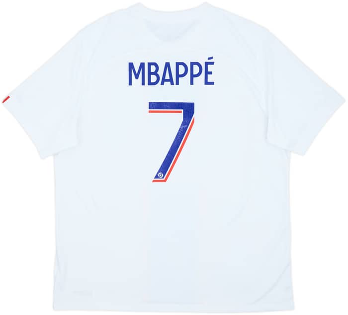 2022-23 Paris Saint-Germain Third Shirt Mbappe #7 - 8/10 - (XL)