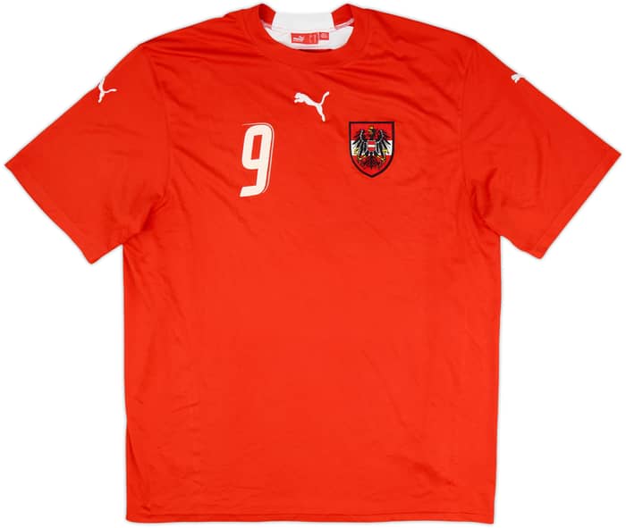 2006-08 Austria Basic Home Shirt #9 - 7/10 - (XL)