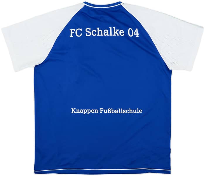 2017-18 Schalke adizero Training Shirt - 8/10 - (XL)
