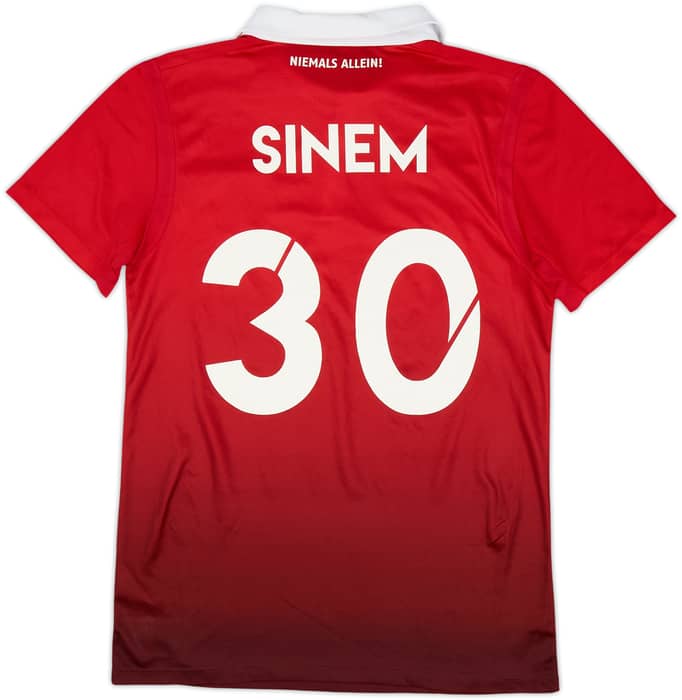 2017-18 Hannover 96 Home Shirt Sinem #30 - 7/10 - (XS)