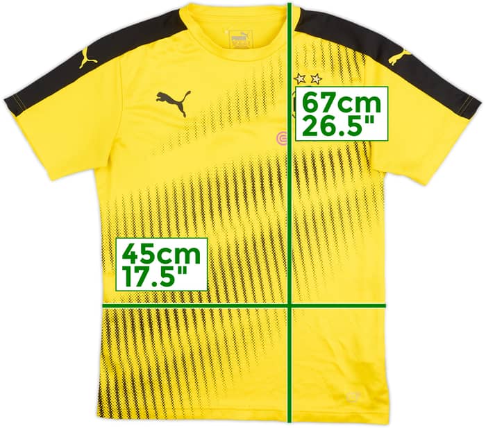 2015-16 Borussia Dortmund Puma Training Shirt - 6/10 - (M)