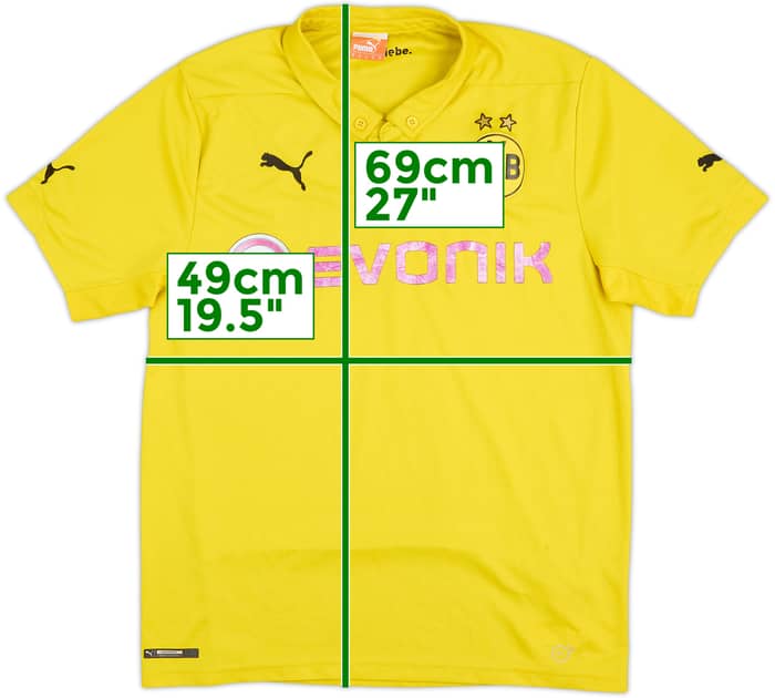 2014-15 Dortmund CL Home Shirt - 5/10 - (M)