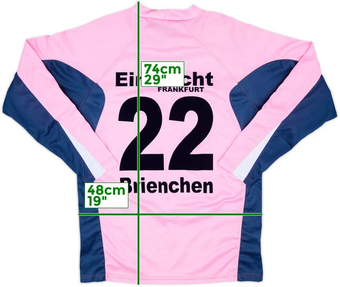2005-06 Eintracht Frankfurt GK Shirt Brienchen #22 - 8/10 - (M)