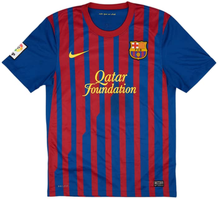 2011-12 Barcelona Home Shirt A.Iniesta #8 - 8/10 - (S)
