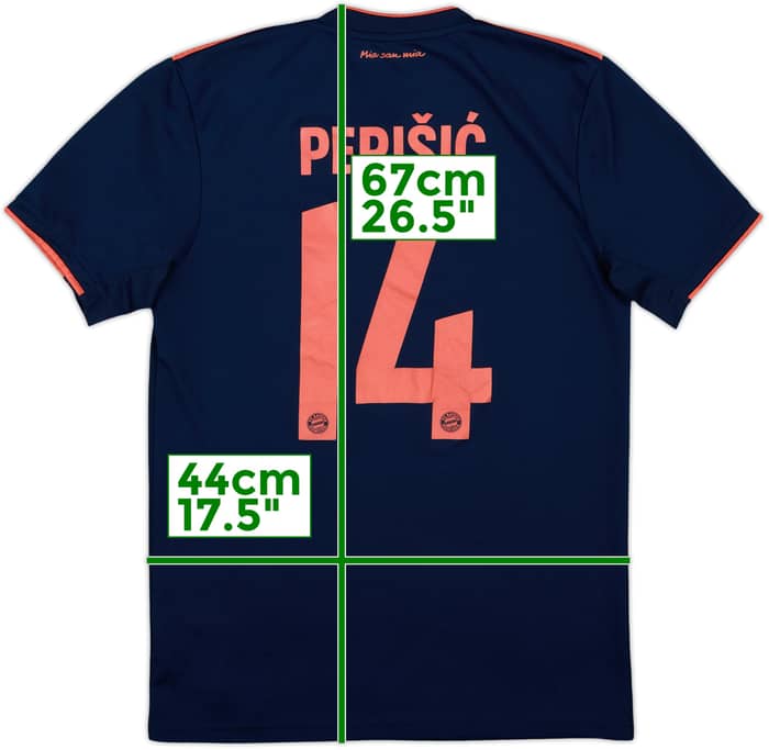 2019-20 Bayern Munich Third Shirt Perisic #14 - 6/10 - (S)