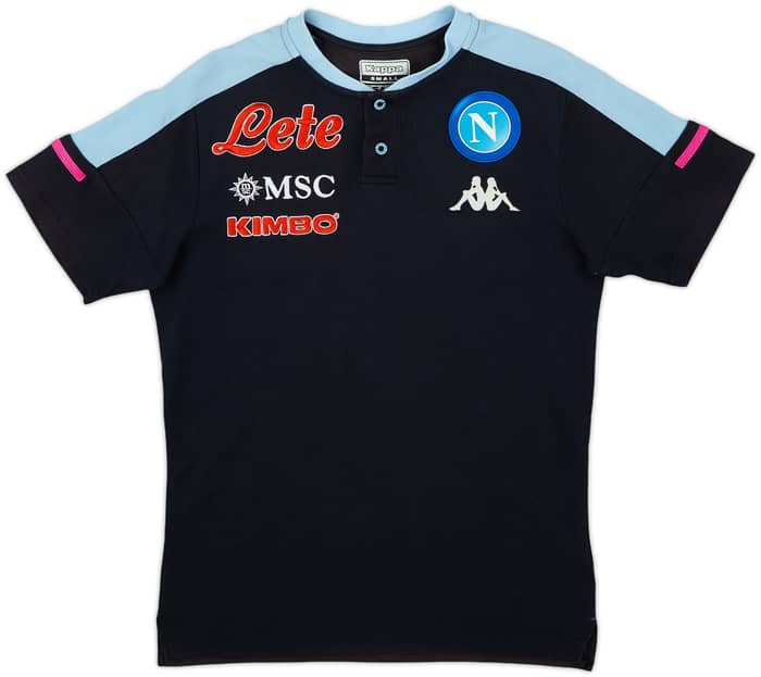 2020-21 Napoli Kappa Polo Shirt - 8/10 - (S)