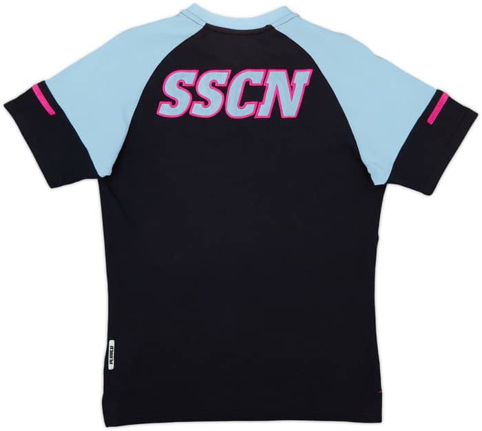 2020-21 Napoli Kappa Polo Shirt - 8/10 - (S)