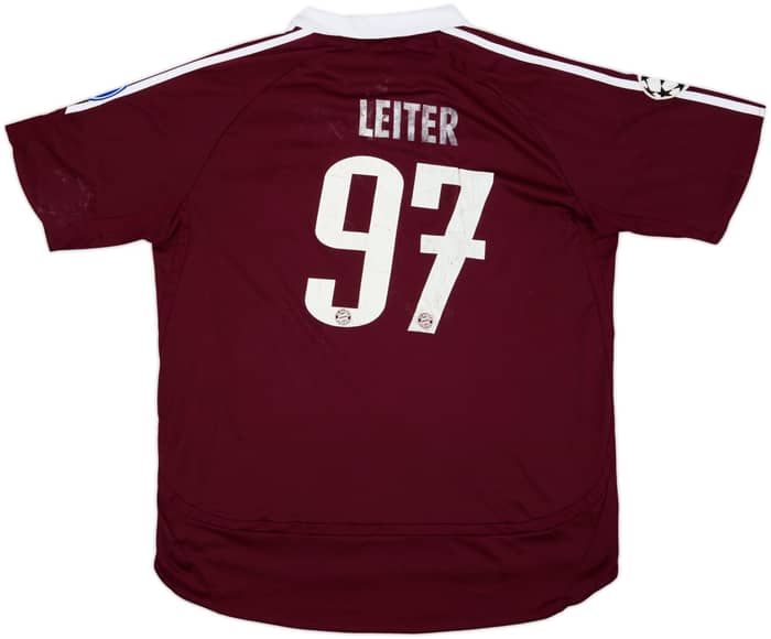 2006-07 Bayern Munich CL Third Shirt Leiter #97 - 4/10 - (XL)
