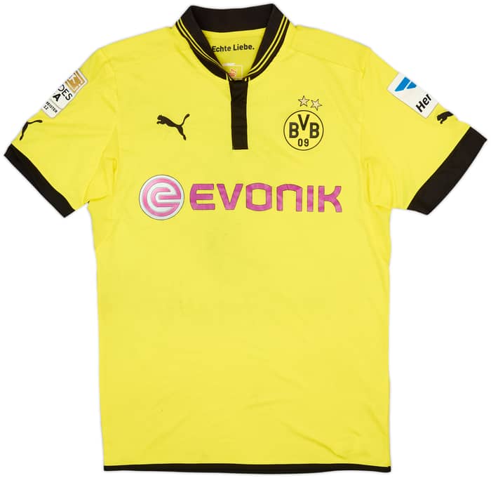 2012-13 Borussia Dortmund Home Shirt Lewandowski #9 - 4/10 - (L)