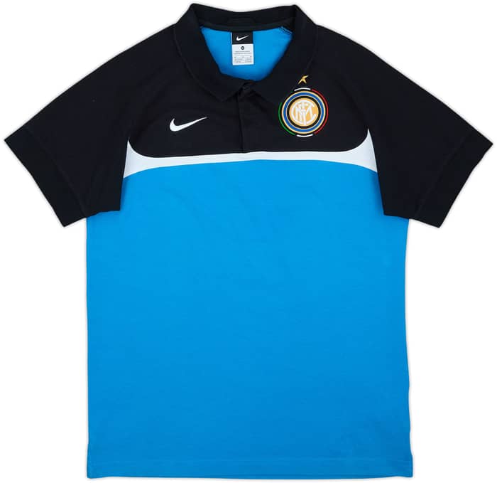 2010-11 Inter Milan Nike Polo Shirt - 8/10 - (M)