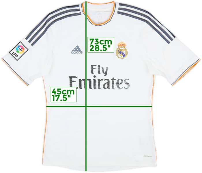 2013-14 Real Madrid Home Shirt - 5/10 - (M)
