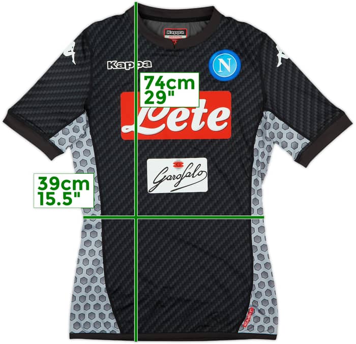 2017-18 Napoli Fourth Shirt - 8/10 - (M)