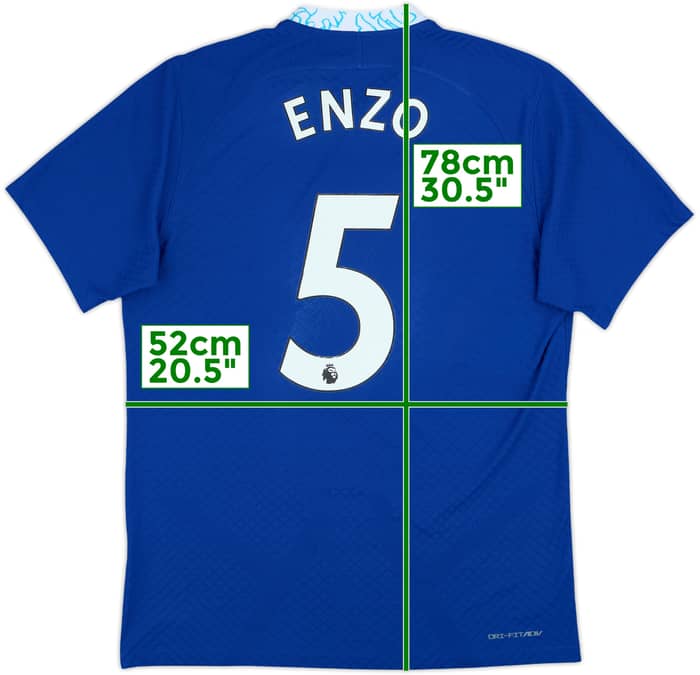 2022-23 Chelsea Authentic Home Shirt Enzo #5 - 7/10 - (L)